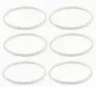6 PCS Set Gasket Rubber O-Ring For Nutri Ninja 6 Fins, 5 Fins Blender Blade Part