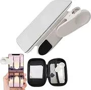Smartphone Camera Mirror Reflection Clip Kit | Cell Phone Reflection Camera Mirror Clip Sets | Mirror Reflection for Phone Camera | Universal Adjustable Photo Tools