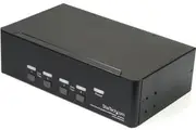 StarTech 4-Port Dual 4K 60Hz DisplayPort KVM Switch