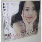 松田聖子SEIKO MATSUDA WE LOVE 35周年精選輯(日版3 CD+DVD初回限定盤B-內附海報)~全新