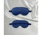 Double-sided artificial silk eye mask sleeping aviation sleeping shading eye mask mulberry silk eye mask