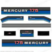 Fits Mercury 1981 175HP Outboard Engine Decals