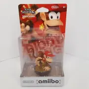 Super Smash Bros Diddy Kong Nintendo Amiibo Figure Switch Wii U 3DS New in Box