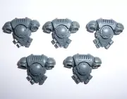 Space Marines Primaris Hellblasters Backpacks x 5 [40K Bits]