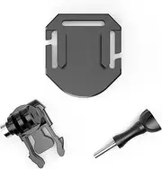 MOLLE Tactical Vest Base Connection Mount Hanging Buckle Molle Holder with 360 Degree Rotate Screw Swivel Mount Helmet kit for GoPro 13/12/ 11/10 /9/8 /7/6 /5/4, DJI Osmo Action,AKASO