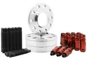 4 Pc Audi Volkswagen 17mm + 20mm Wheel Spacers 57.1 H.B + 14x1.5 Stud Conversion (for: Volkswagen)