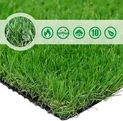 Petgrow Artificial Grass Rug 6.5 FT x10 FT(65 Square FT), Realistic Indoor Outdoor Garden Lawn Landscape Patio Dog Synthetic Turf Mat- Thick Fake Faux Grass