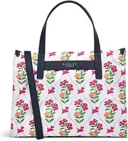 [RADLEY] London Womens Finsbury Park Carousel Responsible Medium Multiway Grab Crossody Shoulder Bag in Chalk
