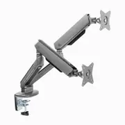 Desky Dual LED Monitor Arm - Space Grey