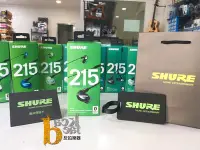 在飛比找Yahoo!奇摩拍賣優惠-【反拍樂器】SHURE SE215 BT 耳道式藍芽耳機 黑