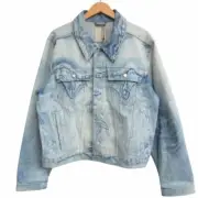 [Japan Used Fashion] Camper Lab 24Ss Denim Jacket Trompe L'Oeil Oversize Print S