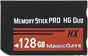 HX 128GB Memory Stick Pro-HG Duo High-Speed Memory Card - Compatible with PSP and Digital Cameras