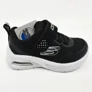 Skechers Microspec Max Torvix Black Toddlers Boys Size 5 Sneakers