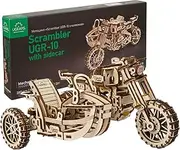 UGEARS 70137 Motorcycle Scrambler UGR-10