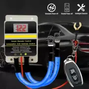 Car Battery Disconnect Isolator Cut Off Switch Relay RemoteControl Dual 12V Q8Q5