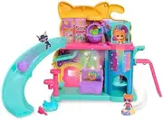 Disney Junior SuperKitties Purr ‘N’ Play Playset and Figures, 12-Pieces, Lights and Sounds, Kids Toys for Ages 3 Up by Just Play