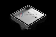 Special Tile Insert Chrome Brass Square Waste Grates Bathroom Drains 115x115
