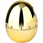 Egg Kitchen Timer Electronic Countdown Timer for Cooking Learning (Gold) HOT