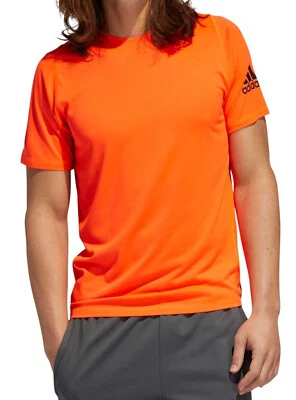 ADIDAS Freelift ClimaLite Training T-Shirt sz 2XL XX-Large True Orange Brown