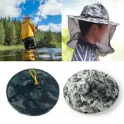 Mosquito Head Face Net Hat Bee Insect Bug Protection Hidden Mesh Fishing Y1B9