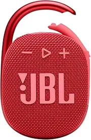 [JBL] Clip 4 - Portable Mini Bluetooth Speaker, Big Sound and Strong Bass, Built-in Carabiner, Waterproof IP67 and Dustproof, 10 Hours Playback, Speaker for Home