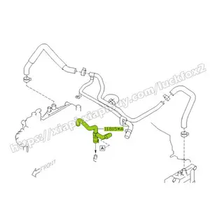 11815AC330 SUBARU Forester Impreza PVC廢氣三通管純正部件