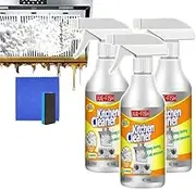 Sciasi Kitchen Cleaner, Jue-Fish Kitchen Foam Cleaner, Sciasi Kitchen Foam Cleaner, All-Purpose Kitchen Pots and Pan Cleaner, Multipurpose Foam Cleaner Spray, Kitchen Bubble Cleaner Spray (3PCS)