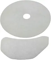 [SHOWERORO] 2Pcs Dryer Filter Kit Air Intake Exhaust Filters for Clothes Dryer Efficient Lint Impurity Removal Easy Install for Optimal Airflow Performance