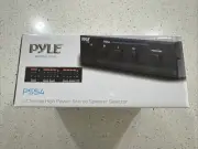 Pyle High Power Stereo Speaker Selector - Wired Connection PSS4 New Sealed!