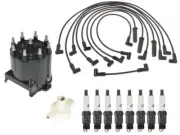 ACDelco Ignition Kit Distributor Rotor Cap Wire Spark Plugs for Buick Oldsmobile