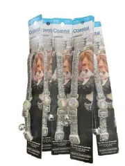 Lot 6 Coastal Cat Fashion Diamond Print Break-Away Collar 8”-12”
