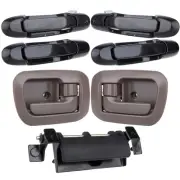 7Pcs Outside & Inside & Tailgate Left Right For 98-03 Toyota Sienna Door Handles