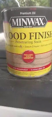Minwax Wood Finish Penetrating Stain Semi-Transparent Classic Gray 271