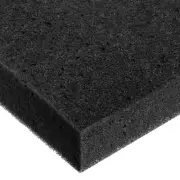 Soft Natural Sponge Foam Sheet, Open Cell, 22 Lbs/Cu. Ft., 3/4 in Thick X 12 in