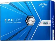 Callaway 2021 ERC Triple Track Golf Balls, White | Multi-Material