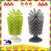 Turtle Brush with Suction Cup for Tank Back Brush Shell Cleaning Scrub BP