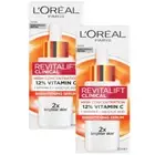 2 x L'oreal Paris Revitalift Clinical 12% Vitamin C Serum 30ml