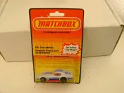 1983 MATCHBOX SUPERFAST #21 CORVETTE PACER PACE CAR NEW ON DAMAGED CARD