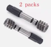 2Set Milling Machine Metal Worm Gear OEM Tool Turret CNC Mill Part For Bridgport