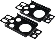 Crossblades Crampons Black - 3-in-1 Snow Shoes for Climbing, Driving & Gliding - World First Snow Shoes for Skiing - Sliding Shoes