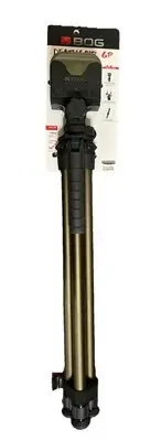 BOG 1213792 DeathGrip GP Compact Aluminum Shooting Tripod - Olive