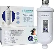 Shower Filter Anti-Limescale and Chlorine Shower Filter E226 E226 Shower Water Filter Removes Heavy Metals Shower Filter for Hair and Skin 30,000 L Easy Installation - Alkanatur