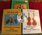 Roy Ehrhardt Estate CD PDF Violin Identification & Price Guide #1- #2- #3 Books
