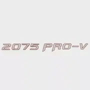 Lund Boat Raised Emblem Decal 2338896 | 2075 Pro-V Silver Red 16 Inch
