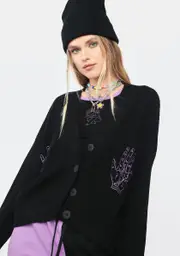 [Black Friday] Talk To The Palm Cardigan