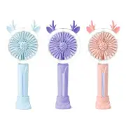 Portable USB Chargeable Mini Fan Handheld Fans with Base Portable Summer Fans