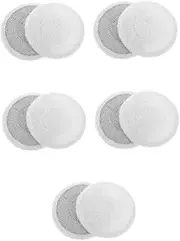 Cabilock 5sets Steam Cleaner Attachments Reusable Steam Mop Pads for Wet Dry Mops Head 2pcs*5