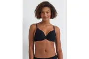 Kayser Be Real Lace Push Up Bra - Black