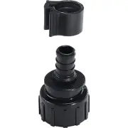 Flair-It PEXLock 1/2 In. x 3/4 In. Plastic PEX Coupling 30866 Flair-it 30866