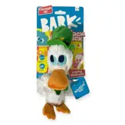 BARK Dog Squeaky Barkbox Toy THE SNACK PACK Lucky McDuck NEW!! 9"